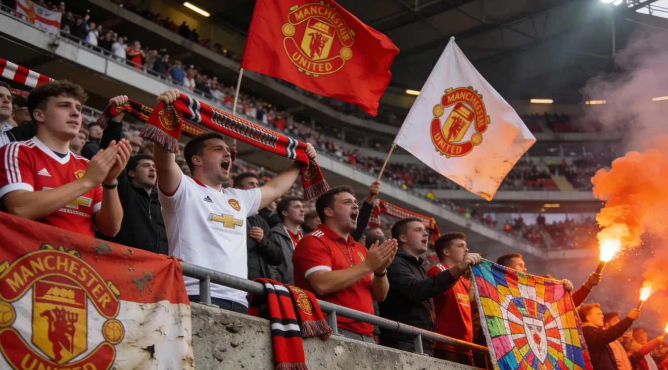 Песни, заряды и традиции фанатов Манчестер Юнайтед. Как устроена культура трибун и что нужно знать, чтобы стать своим.