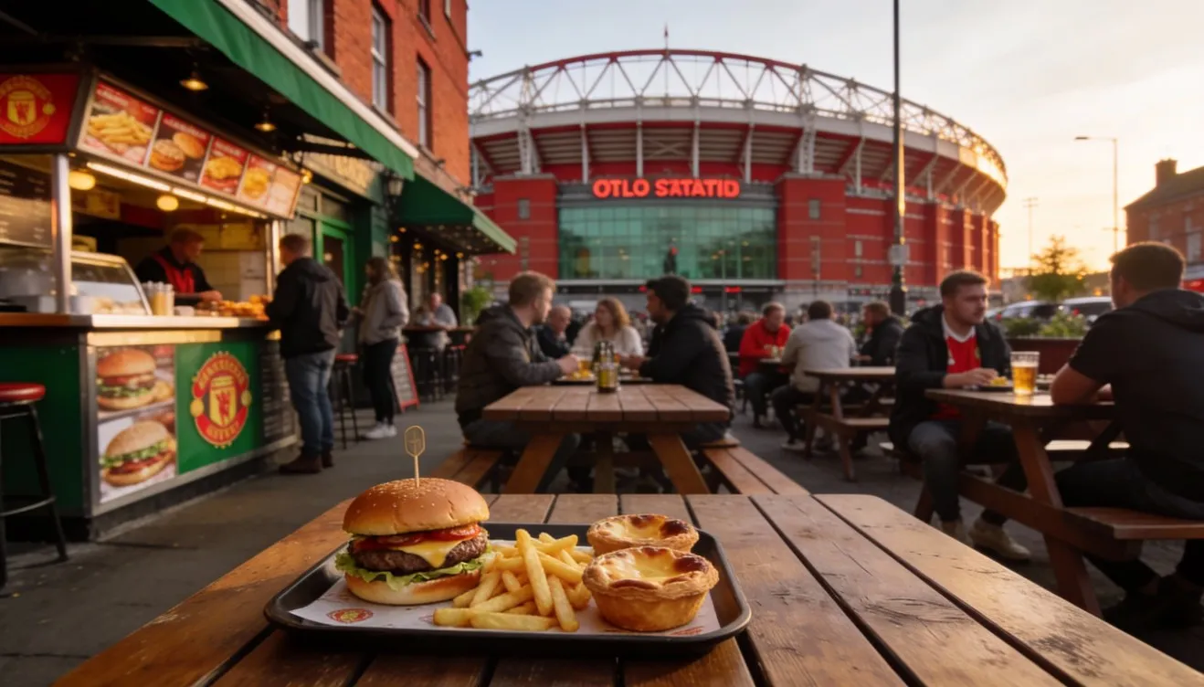 Где поесть и выпить рядом с Олд Траффорд в день матча: лучшие пабы, рестораны и кафе до игры и после финального свистка.