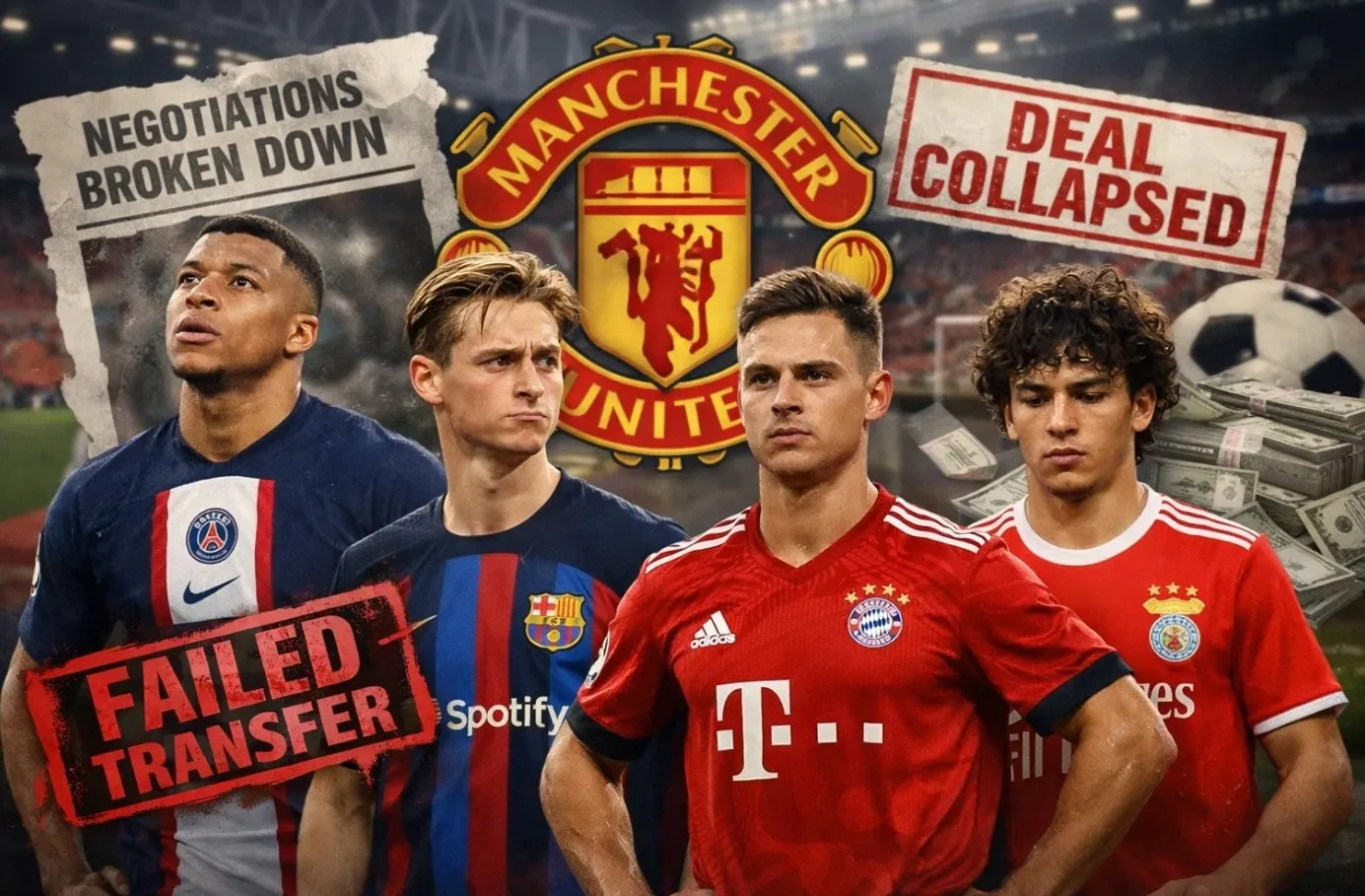 Подробный разбор трансферных целей Манчестер Юнайтед, которые не были завершены в сезоне 2025/26, причины отказов и влияние на состав клуба.